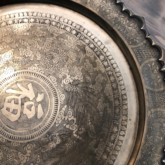 Brass Platters VINTAGE - Picture 7 of 8